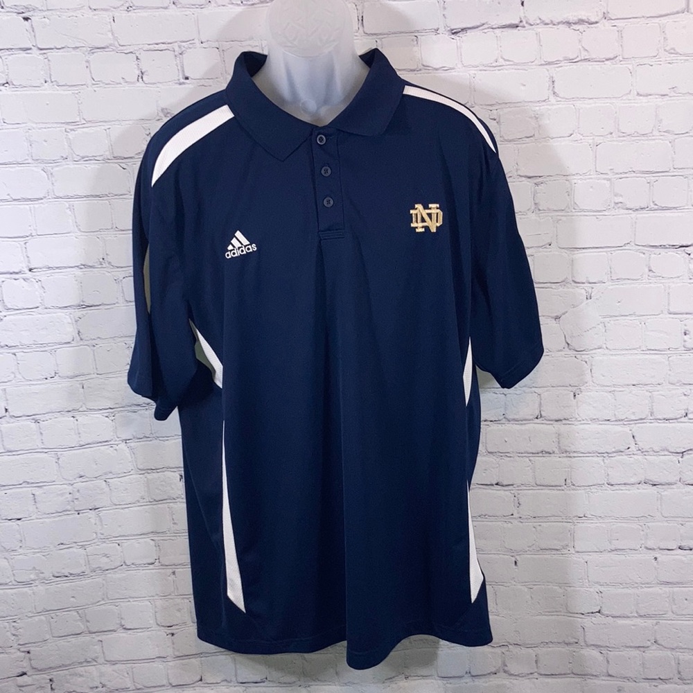 Adidas Notre Dame Men’s Polo Shirt 2XL